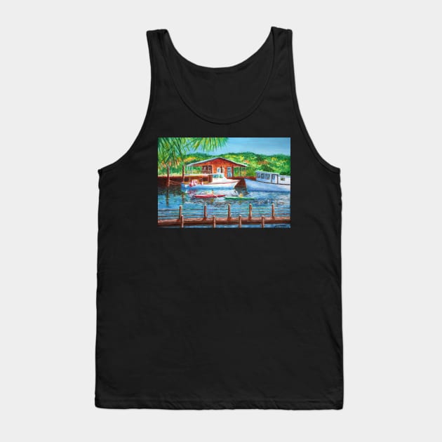 Shem Creek by Jan Marvin Tank Top by janmarvin